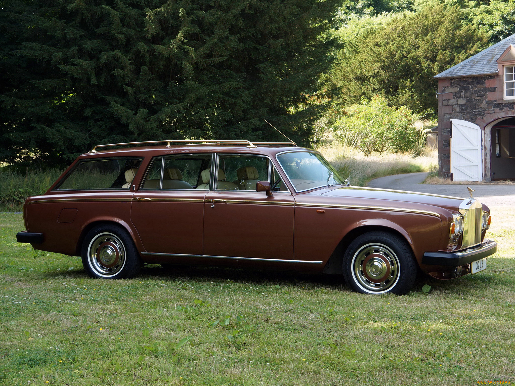 , rolls-royce, , break, shooting, shadowii, silver